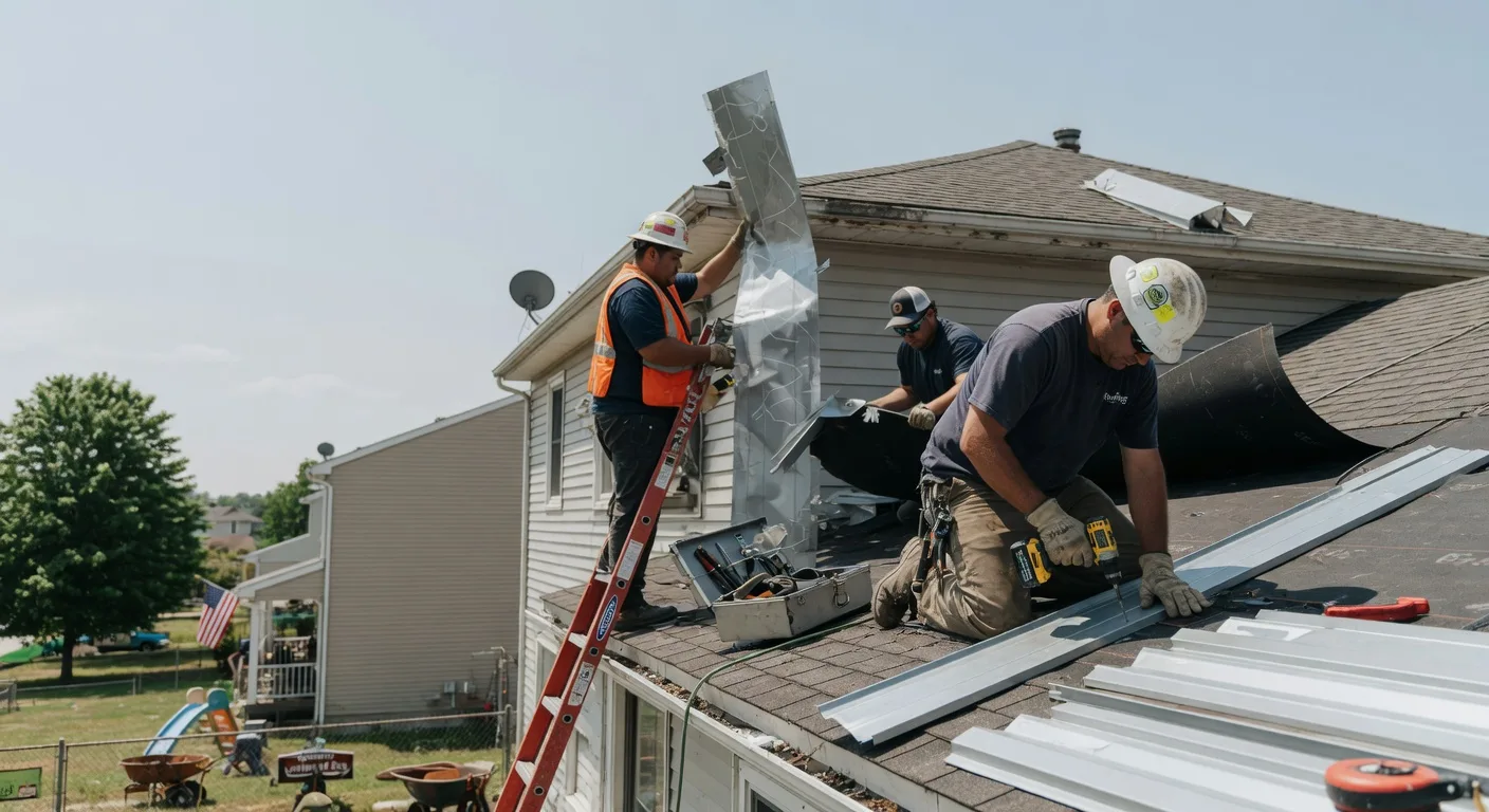 Metal Roof Repair in Everson, PA